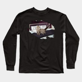 AnemalSoul - Gray Maine Coon Long Sleeve T-Shirt